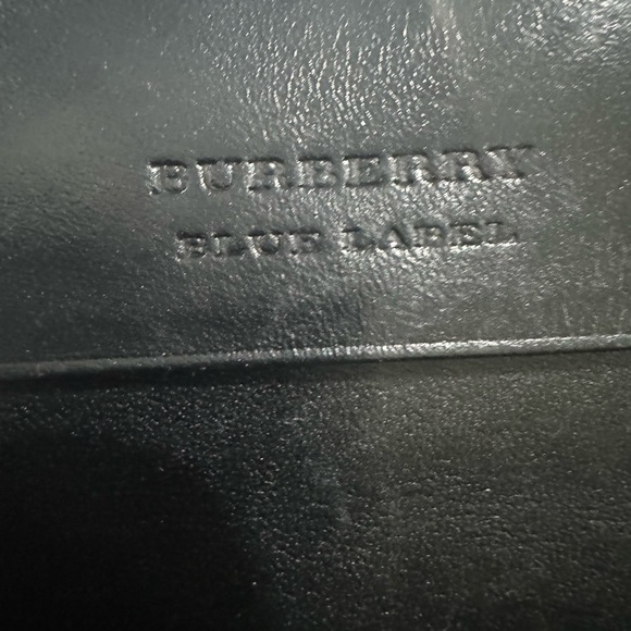 EUC Burberry Blue Label Blue Plaid Long Wallet - Picture 9 of 10